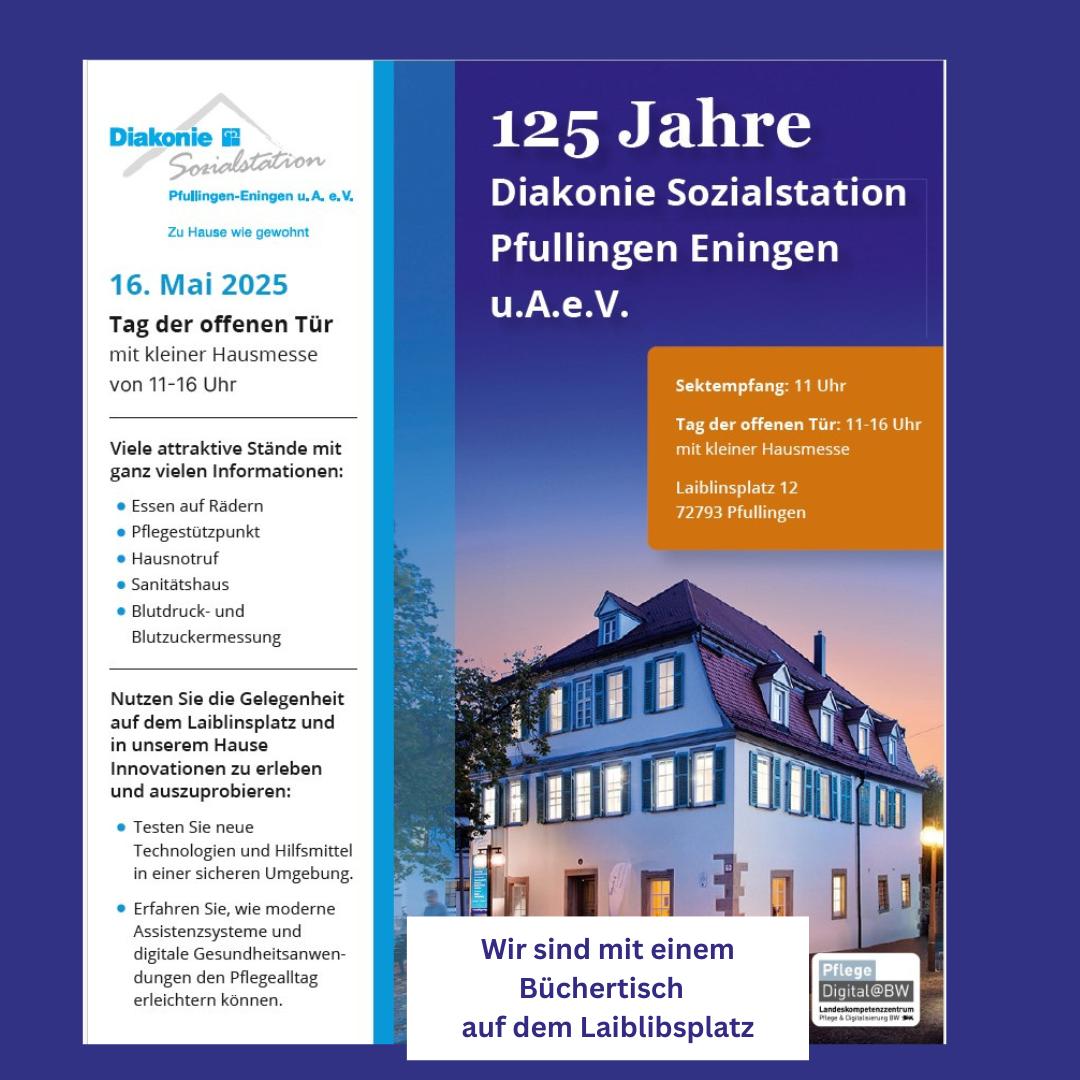 Büchertische beim Jubiläumsfest