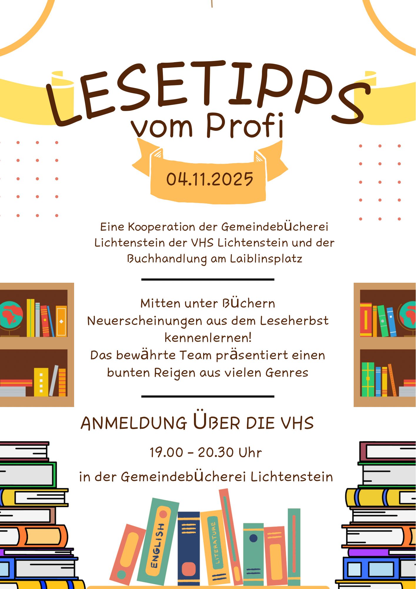 Lesetipps Lichtenstein