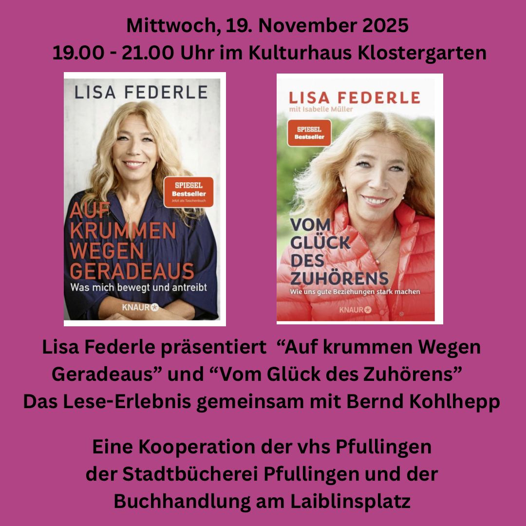 Lesung Federle