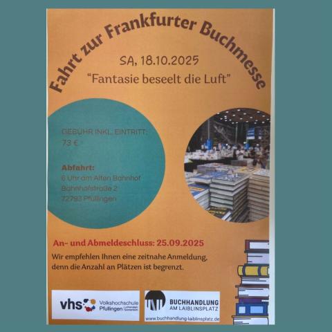 Fahrt zur Buchmesse